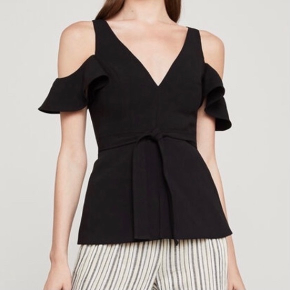 BCBGMAXAZRIA Black top - Picture 2 of 7